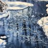 Timeless Treasures, winter panel
