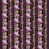 Timeless Treasures purple floral border print