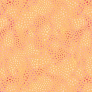 Benartex Designer Fabrics, Dots Orange (Serenity)
