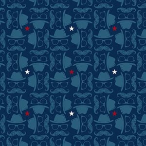 Blank Quilting Corp - Hipster, Navy