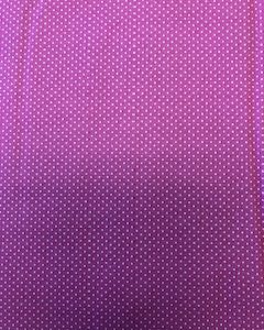 Family Treasures Small White Polka Dots on Rose Pink