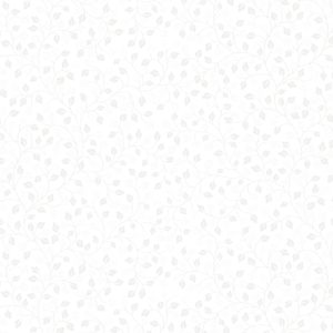 Quilting Treasures, Leaf vine, white