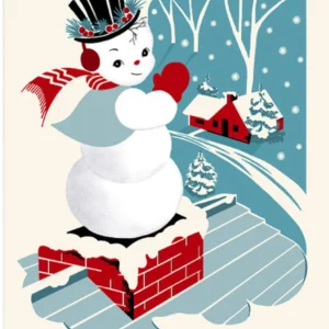 Henry Glass & Co, Winter in Snowtown, panel