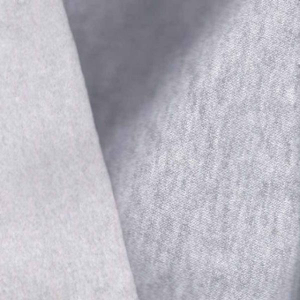 Familly Treasures, Yarn dyed Fleece, 80/20 Cotton/Poly, Medium Gray