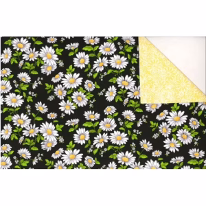 Needlecraft, Cotton with batting, double faced, Daisies DFQ
