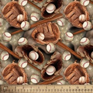 David Textiles Baseball Stars