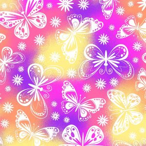 AE Nathan Comfy Prints Butterfly Flannel