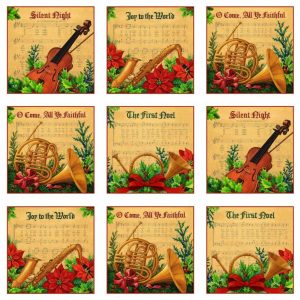 Elizabeth's Studio, Musical Christmas, panel