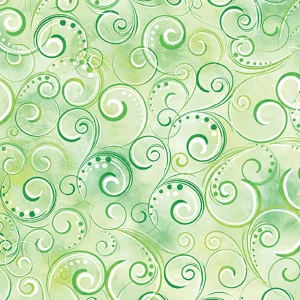 Benartex Designer Fabrics, Pearl Splendor Sea Glass